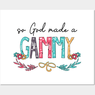 So God Made A Gammy Happy Mother's Day Posters and Art